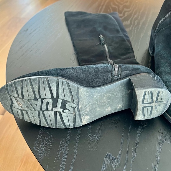 Stuart Weitzman Suede Knee High Boots - Picture 5 of 5